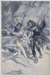 The tempest, II, 1, Mr. Lionel Brough as Trinculo, Mr. Louis Calvert as Stephano, Viola Tree as Ariel (1904)