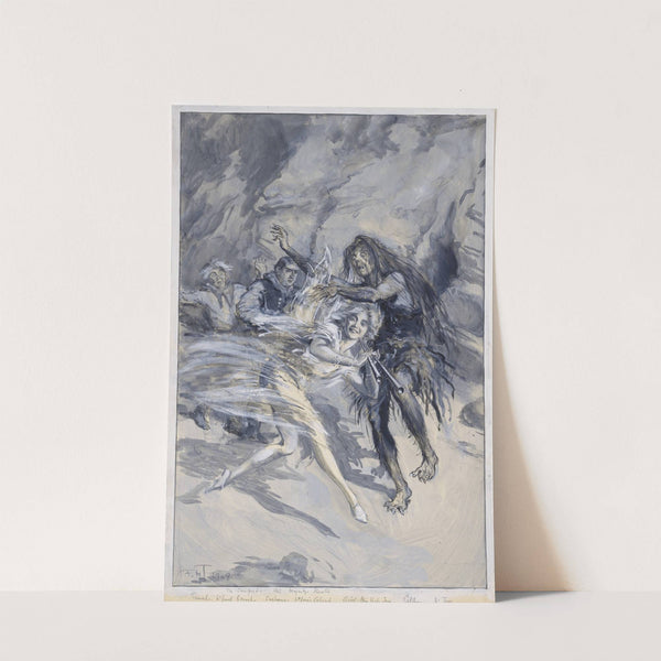 The tempest, II, 1, Mr. Lionel Brough as Trinculo, Mr. Louis Calvert as Stephano, Viola Tree as Ariel (1904) by Frederick Henry Townsend