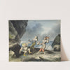 The tempest, II, 2, Caliban, Stephano and Trinculo on seashore by Johann Heinrich Ramberg