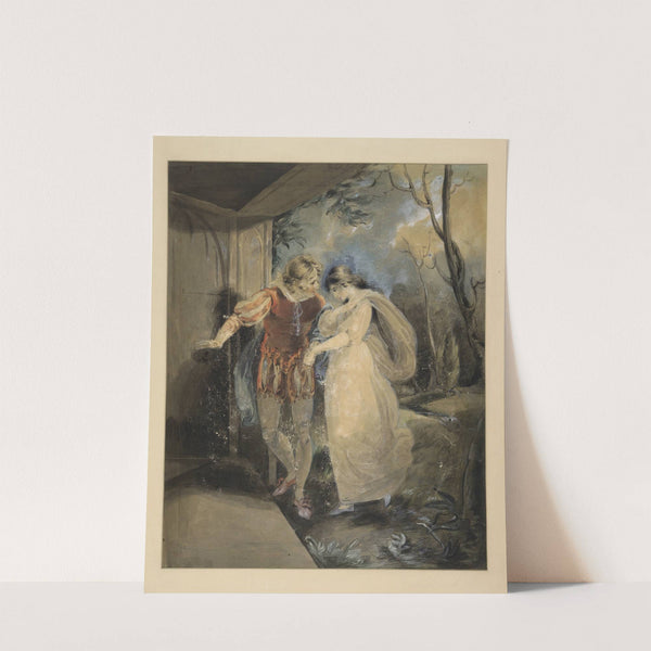 The tempest, III, 2, Ferdinand and Miranda by Richard Westall