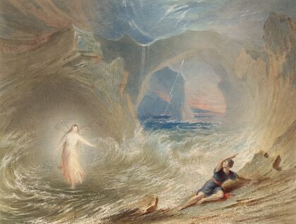 The Tempest, Miss Polly Horlon as Ariel — size preview