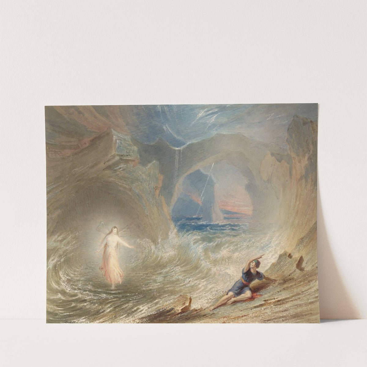The Tempest, Miss Polly Horlon as Ariel by James Henry Nixon