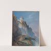 The Temple of Vesta and the Falls at Tivoli by William Callow