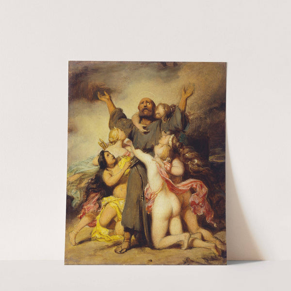 The Temptation of Saint Anthony by Paul Delaroche