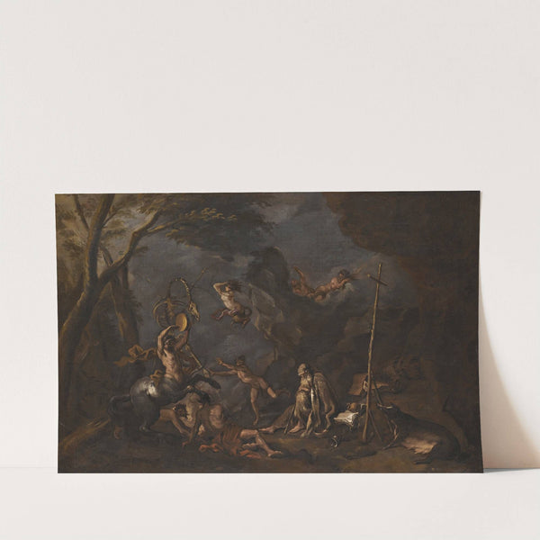 The Temptation Of Saint Anthony by Sebastiano Ricci