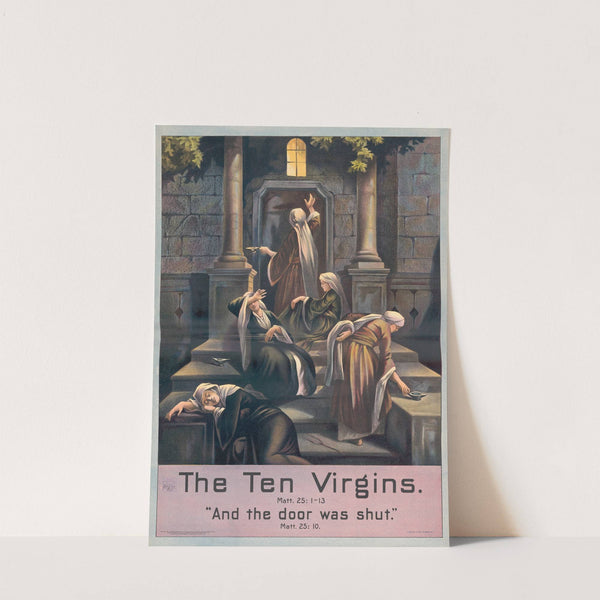 The ten virgins (1905) by Stecher Litho. Co