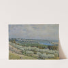 The Terrace at Saint-Germain, Spring (1875) by Alfred Sisley