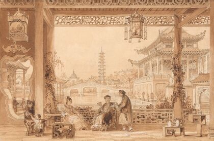 The Terrace of a Mandarin’s House in Peking