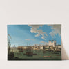 The Thames at the Tower of London with London Bridge and St. Paul&#039;s in the Distance by Joseph Nickolls