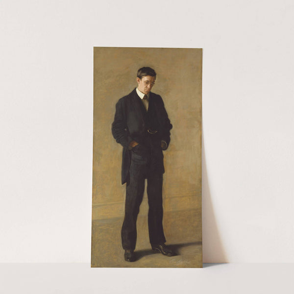 The Thinker; Portrait of Louis N. Kenton (1900) by Thomas Eakins