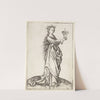 The third wise Virgin by Martin Schongauer