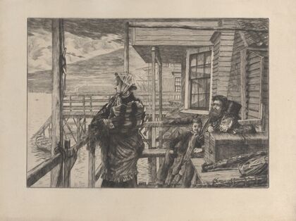 The Three Crows Inn, Gravesend (1877)