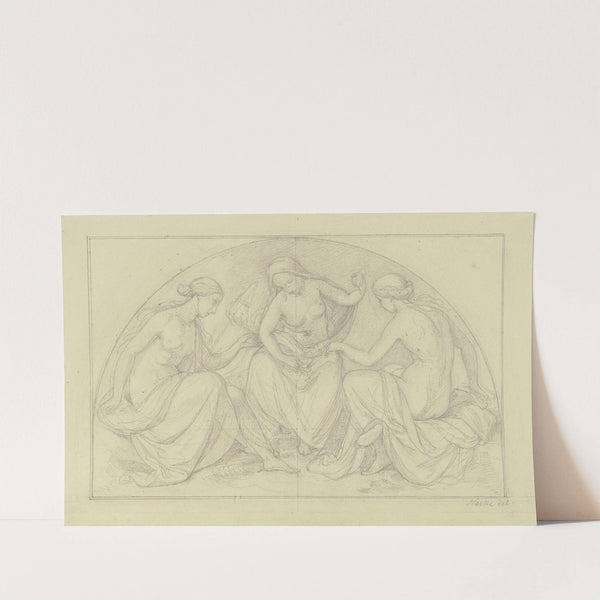 The three Fates by Gustav Heinrich Naecke