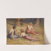 The Three Graces In A Meadow by Hugo Löffler