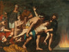 The three Hebrews in the fiery furnace