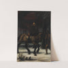 The Three Horsemen II; St. Martin by Hans Von Marées
