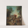 The Tiger Hunt by Nicolas Lancret