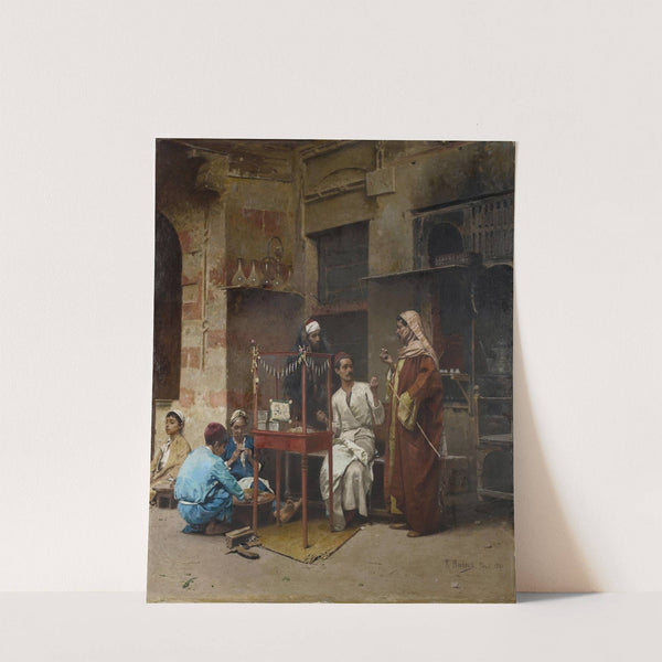 The tobacco seller, Cairo by Raphael von Ambros