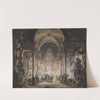 The Tomb of Agamemnon by Louis Jean Desprez