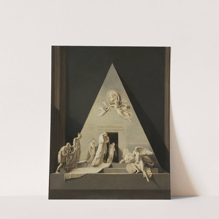 The Tomb of Maria Christina of Austria, by Antonio Canova by Charles Swagers