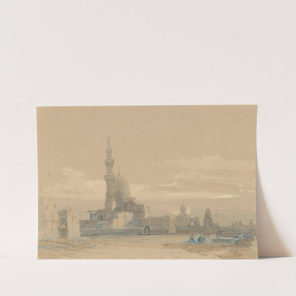 The Tombs of the Caliphs, Cairo (1839) by David Roberts