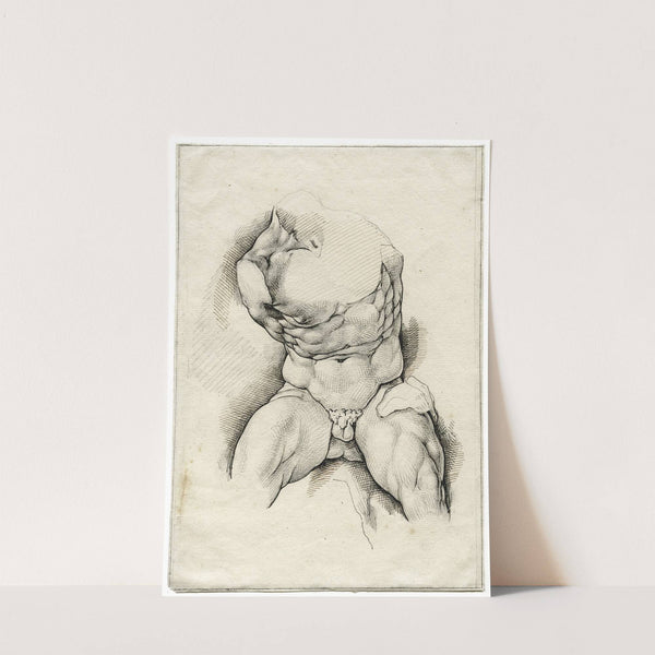 The Torso Belvedere by David Humbert de Superville
