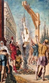 The torture of smoke (Saint Zoe of Rome)