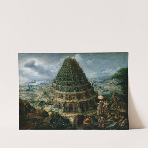 The Tower of Babel by Marten Van Valckenborch