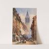 The Tower of St Romain Church, Rouen, from Rue Horlogue by William Bingham McGuinness
