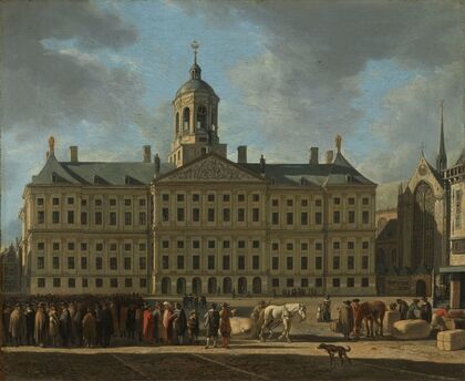 The Town Hall on Dam Square, Amsterdam (1672)