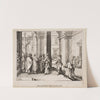 The Tribute Money (1635) by Jacques Callot