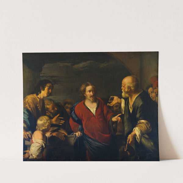 The Tribute Money by Bernardo Strozzi