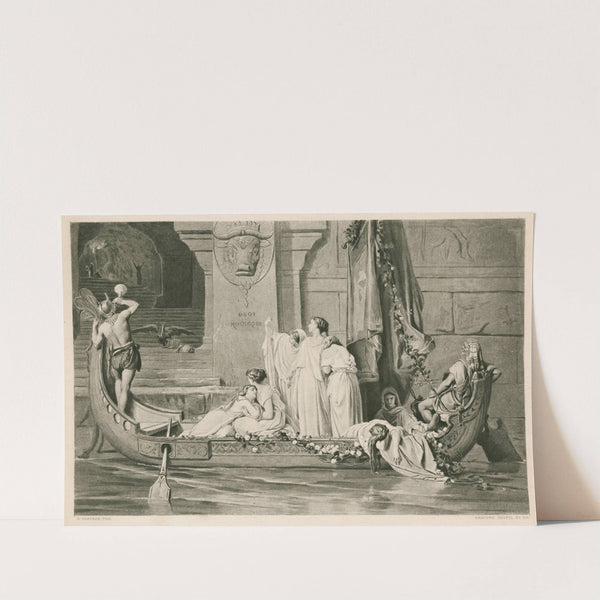 The tribute to the minotaur (1876 - 1883) by Auguste Gendron