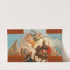 The triumph of a condottiere; a bozzetto for a ceiling decoration by Francesco Fontebasso