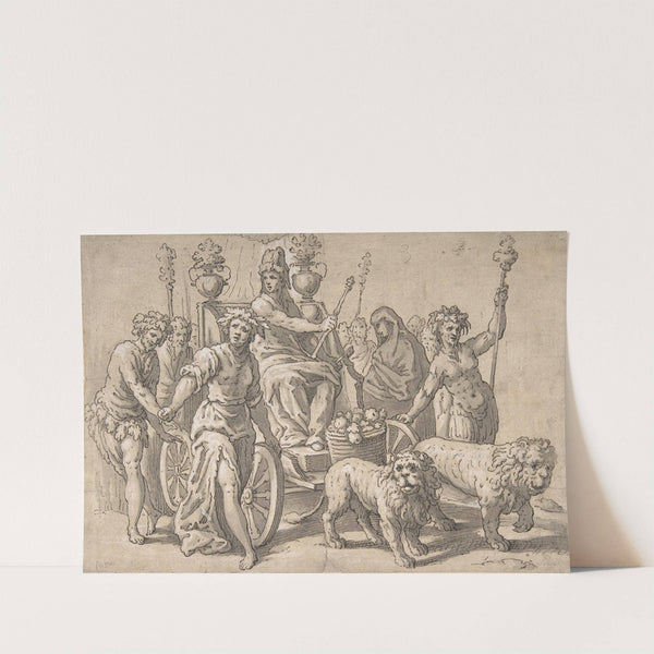 The Triumph of Cybele, after Paolo Fiammingo&#039;s &#039;Triumph of Earth&#039; by Hans Friedrich Schorer