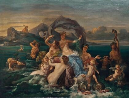 The triumph of Galatea — size preview