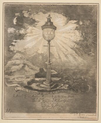 The triumph of gas lights. (1810)