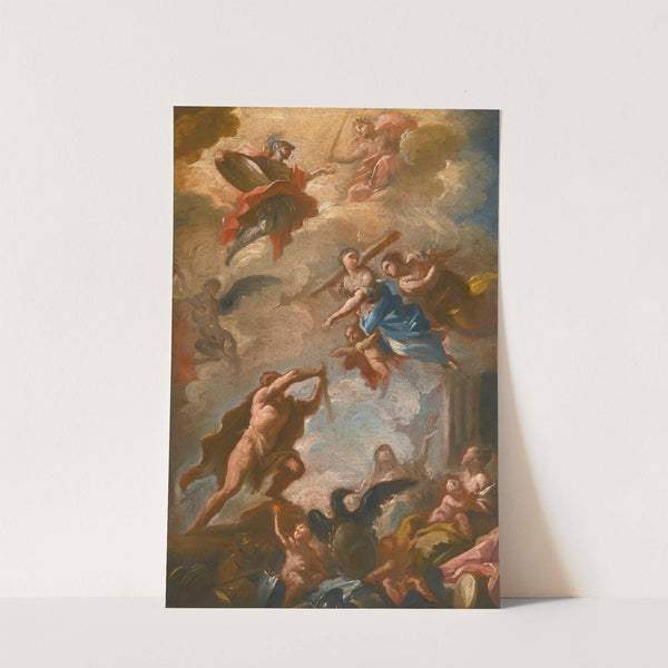 The Triumph Of Hercules by Domenico Mondo