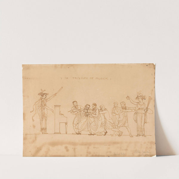 The Triumph of Music (ca. 1876) by Walter Crane