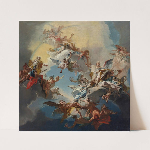 The Triumph Of Reason by Carlo Carlone