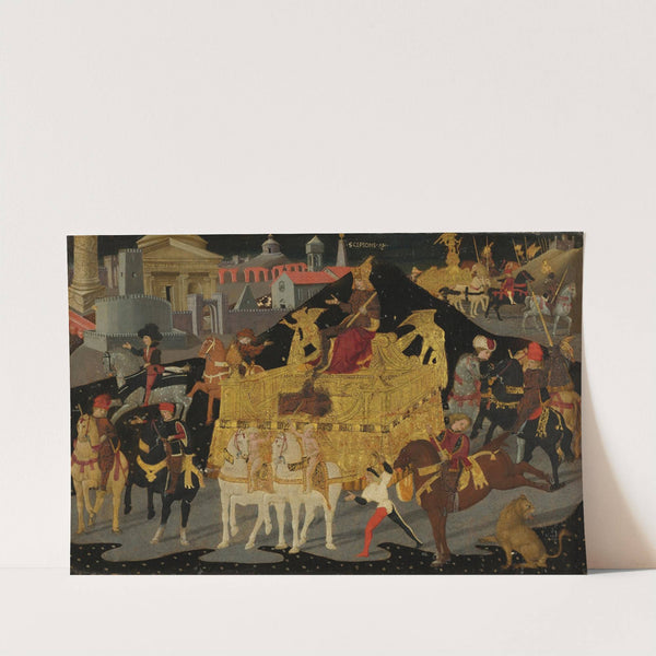 The Triumph Of Scipio Africanus by Apollonio di Giovanni