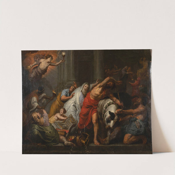 The triumph of the Eucharist over Idolatry by Jan Boeckhorst