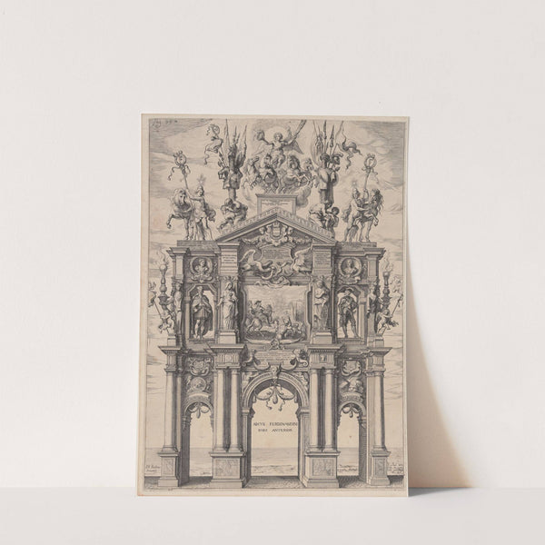 The Triumphal Arch of Ferdinand by Peter Paul Rubens