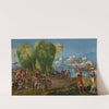The Trojans Repairing Their Ships in Sicily (c. 1520) by Dosso Dossi