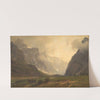 The Troll Peaks in Romsdalen, The Foot of Romsdalshorn to the Right (1894) by Hans Gude