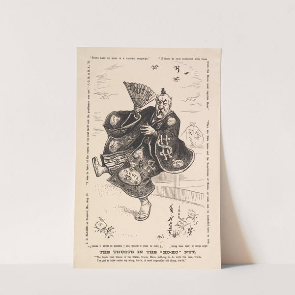 The trusts in the ‘Ko-Ko’ nut by Thomas Nast