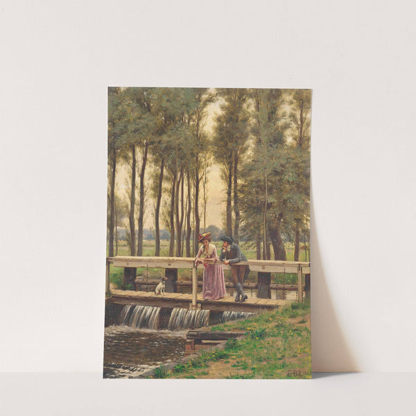 The Trysting Place by Edmund Blair Leighton