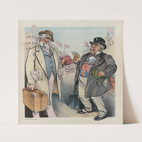 ‘Will you walk into my parlor’ said the spider to the fly (1907) by Udo Keppler