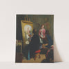 The Two Extremes - the Pre-Raphaelite by Henry Nelson O&#039;Neil