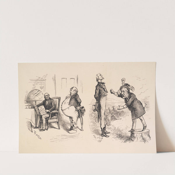 The two Gladstones by Thomas Nast